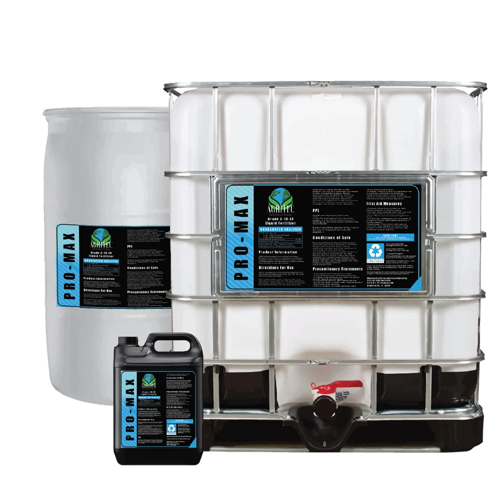 AgriTec 3-18-18 Pro Max in jug, drum and tote